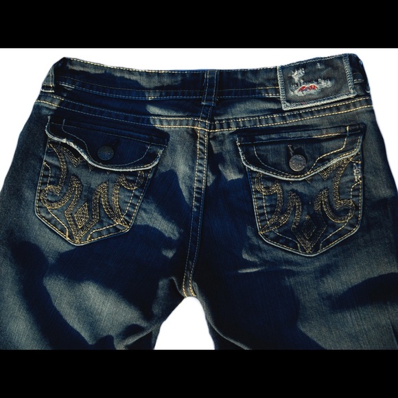 MEK Denim Woman’s Jeans w/ visible stitching - Picture 2 of 7